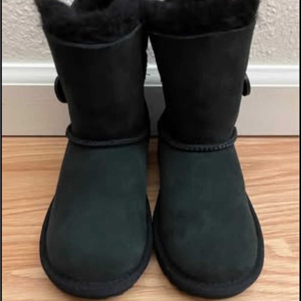 UGG Kids Black Cozy Boots